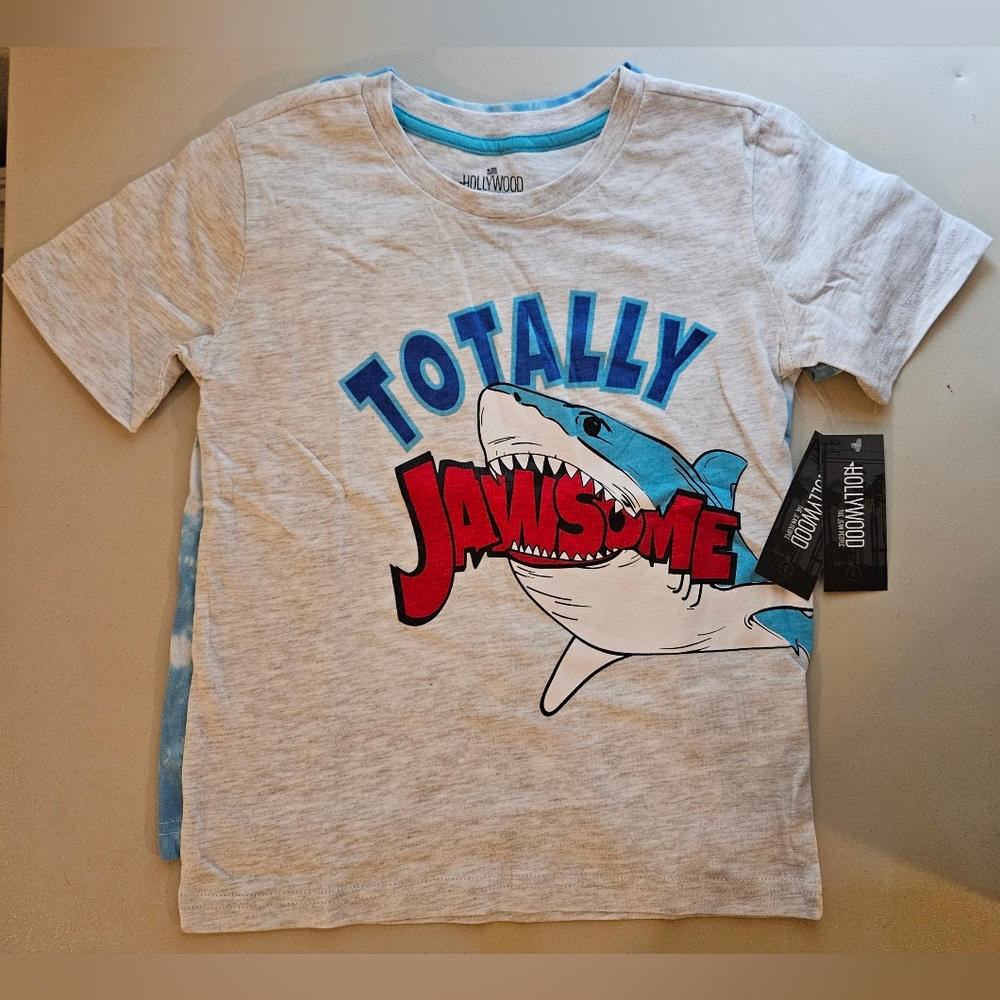 🎉$10 Hollywood the Jean People Boys Shirt Set